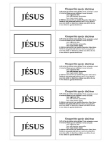 Jésus - Cartes x 10
